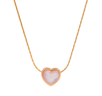 Little Pink Heart Pendant