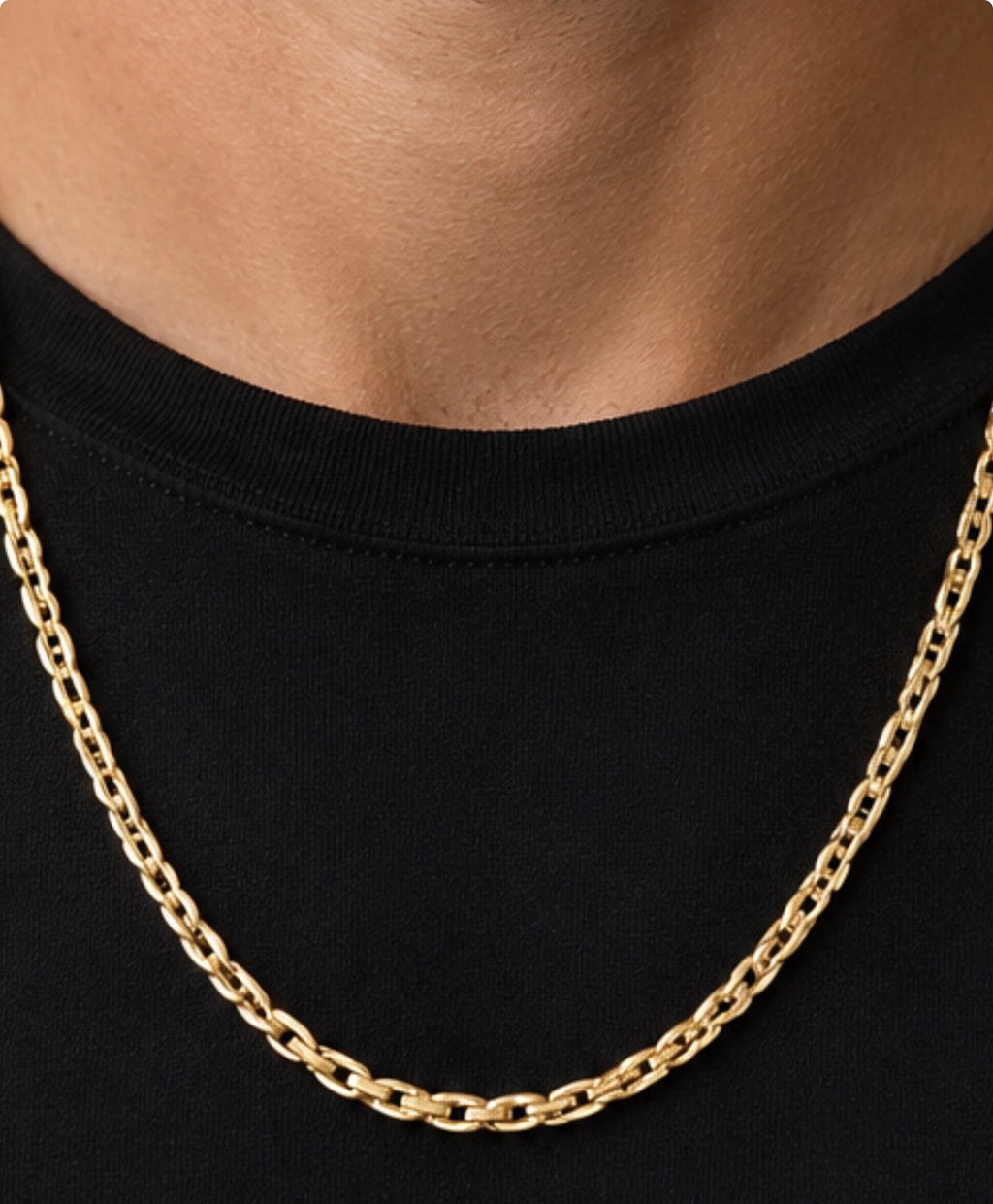 DADDY Men’s Twisted Oval Chain
