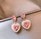 Vintage Heart Drop