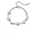 Sun Moon Stars Gold Bracelet