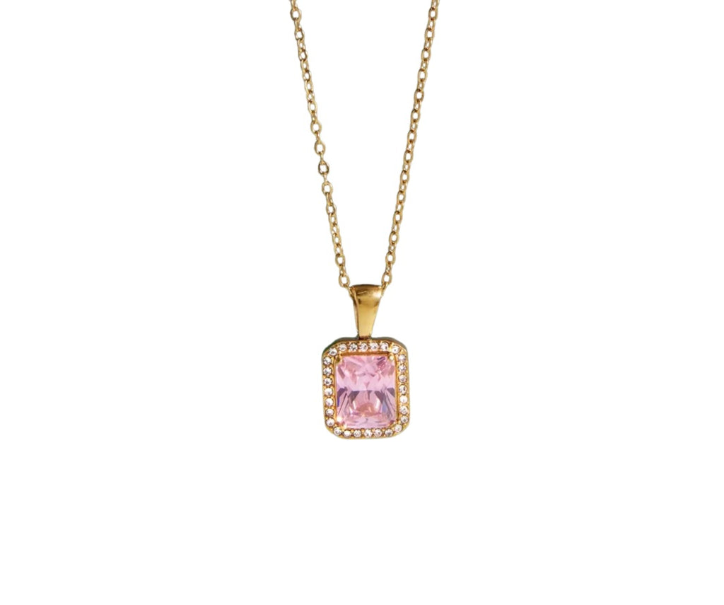 Pink Stone Pendant