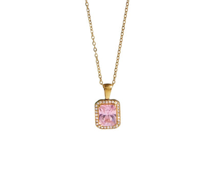 Pink Stone Pendant