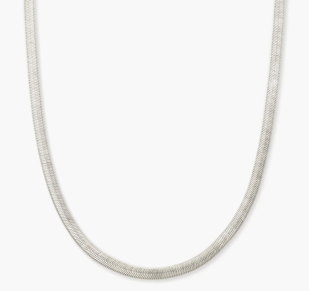 Silver Herringbone Chain Silver