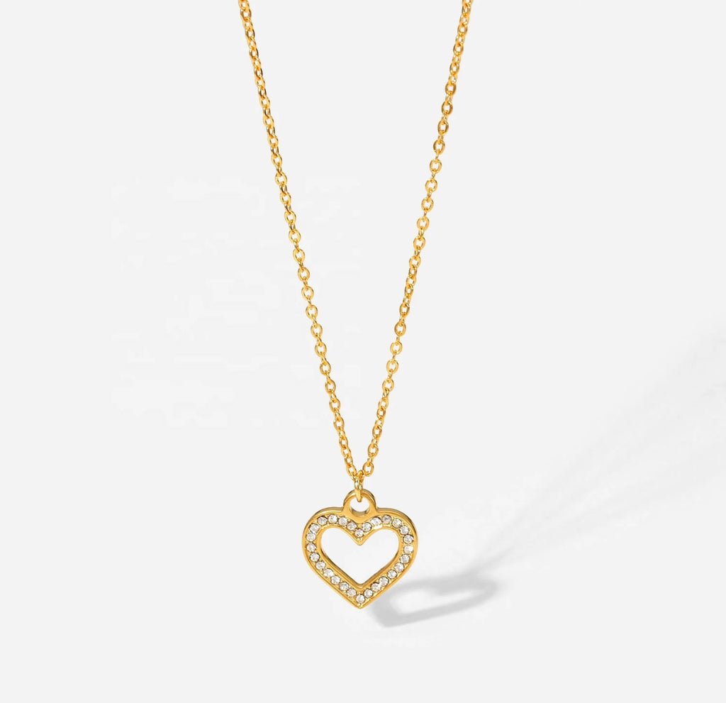 Hollow Heart Pendant