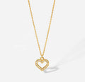 Hollow Heart Pendant