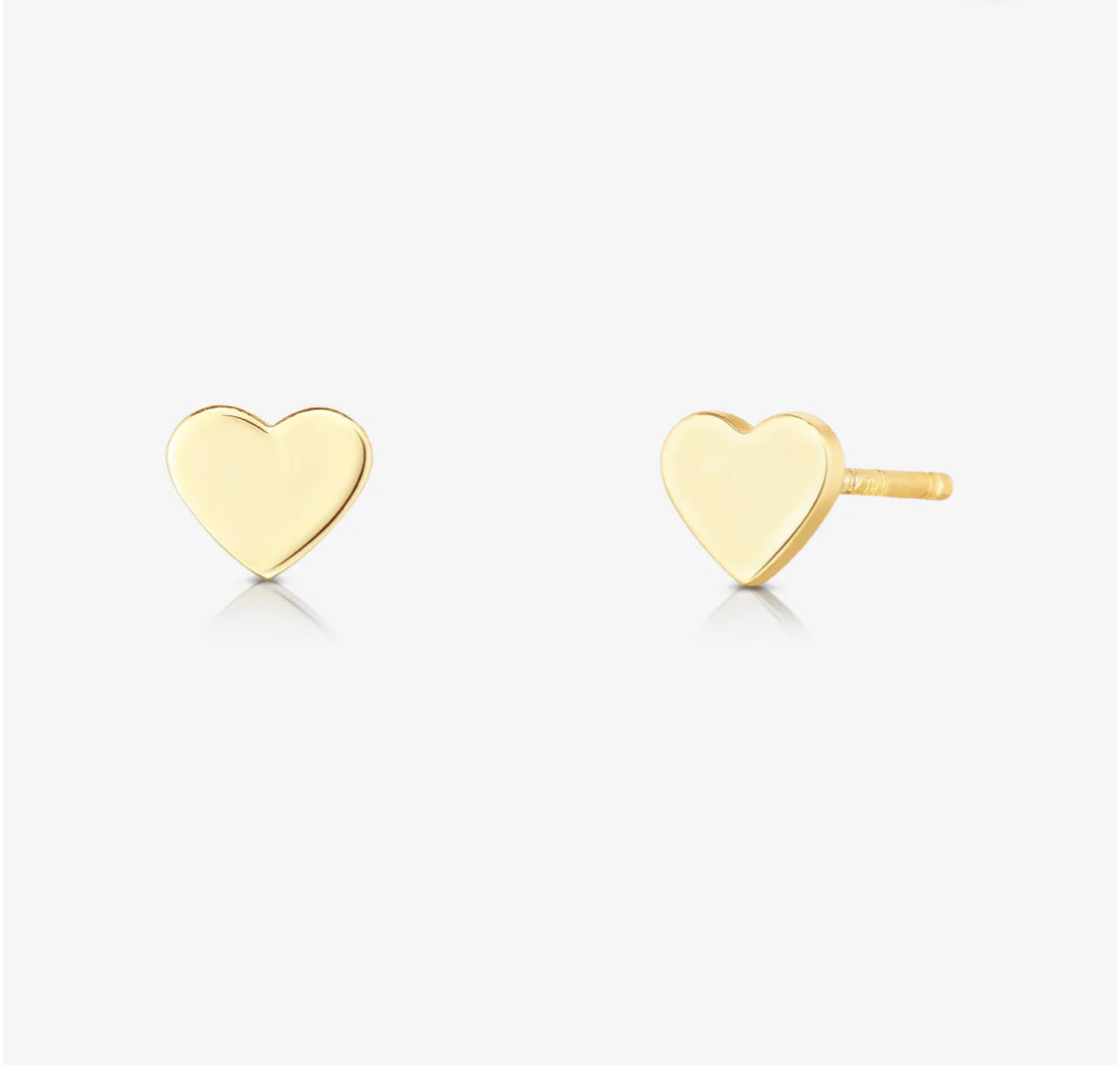 Heart Studs