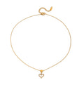 Dainty Two Hearts Pendant