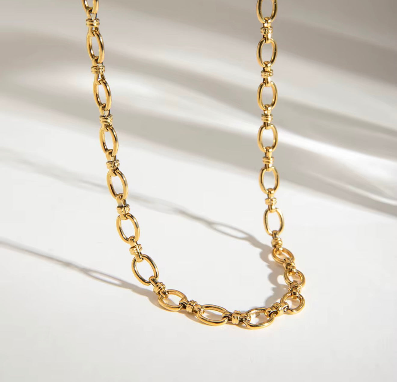 Two Link Gold Chain