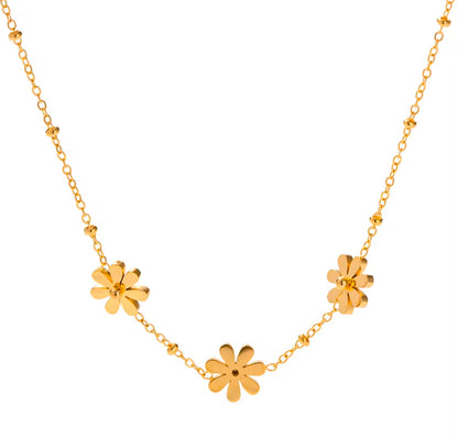 Golden Floral Chain