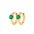 Green Gem Gold Huggies