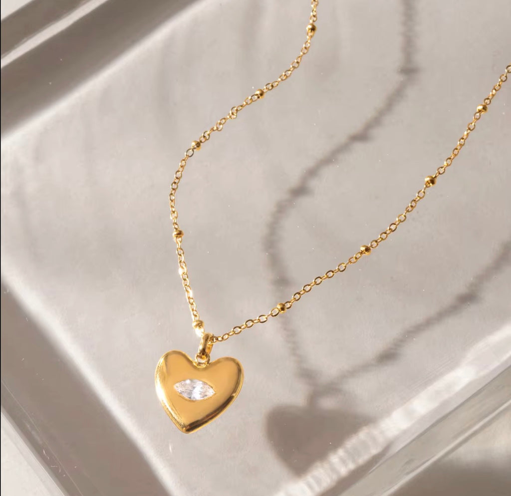Eye Heart Pendant