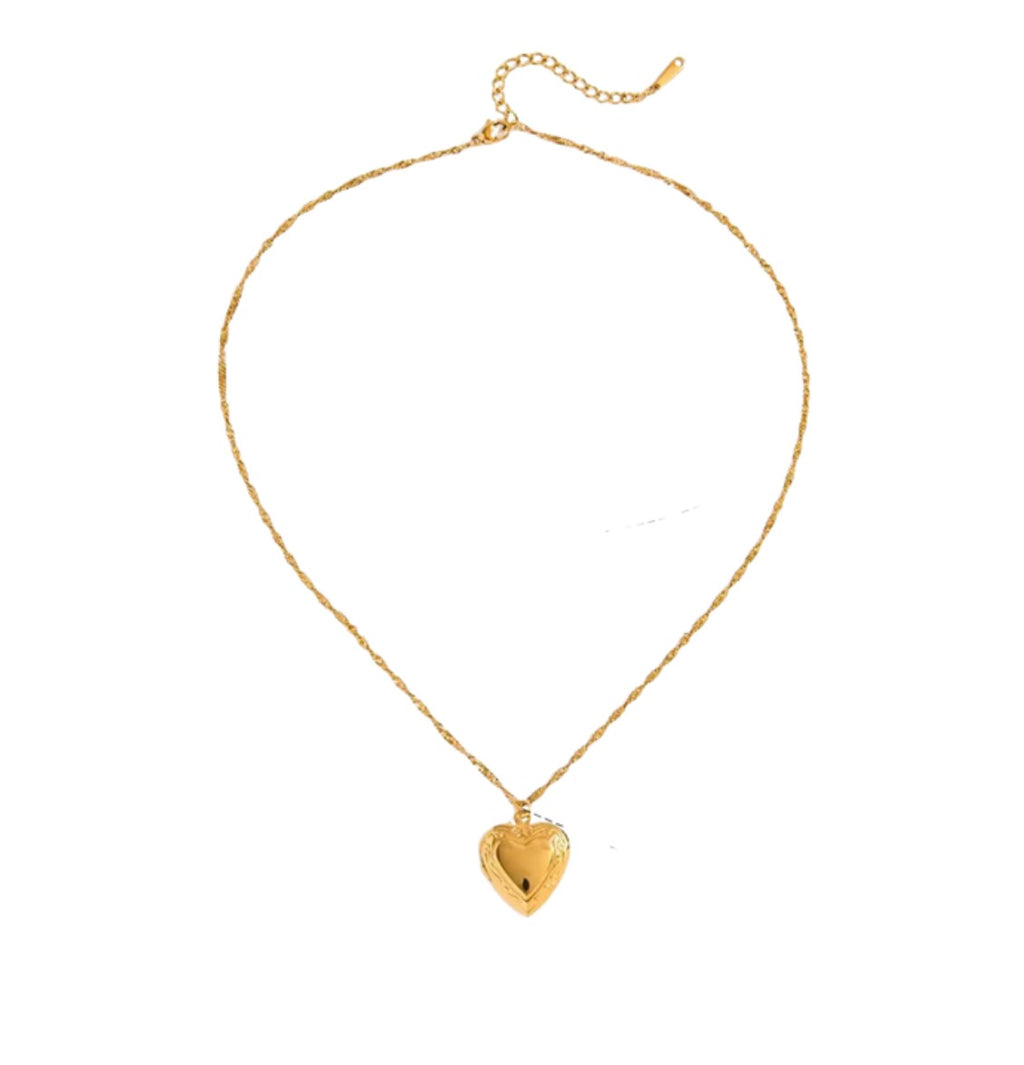 Antique Gold Locket Pendant