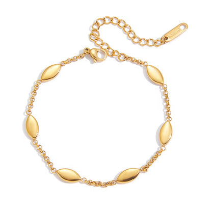 Marquise Gold Bracelet