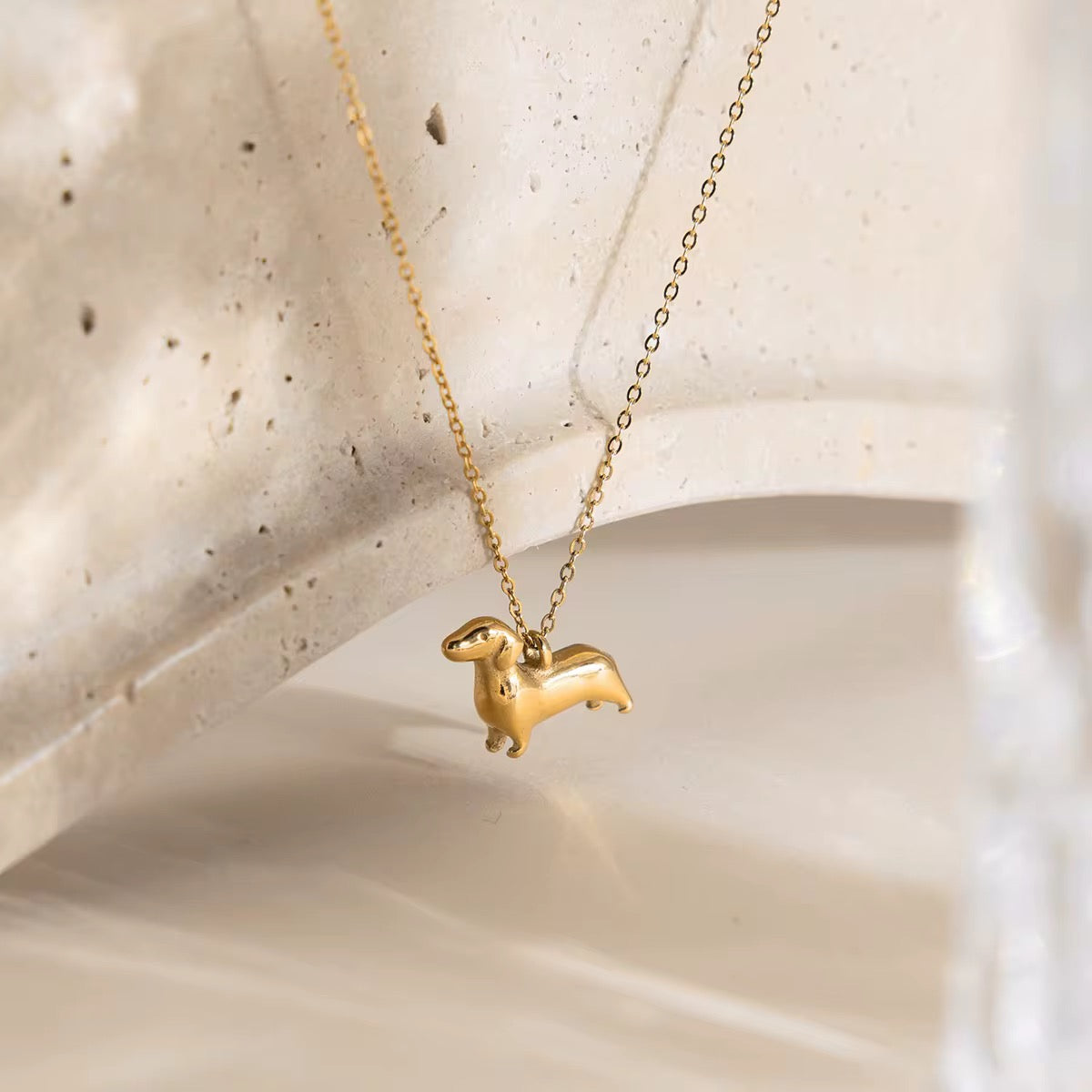 Little Wiener Pendant Necklace