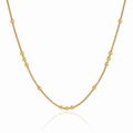 Mixed Ball Gold Chain