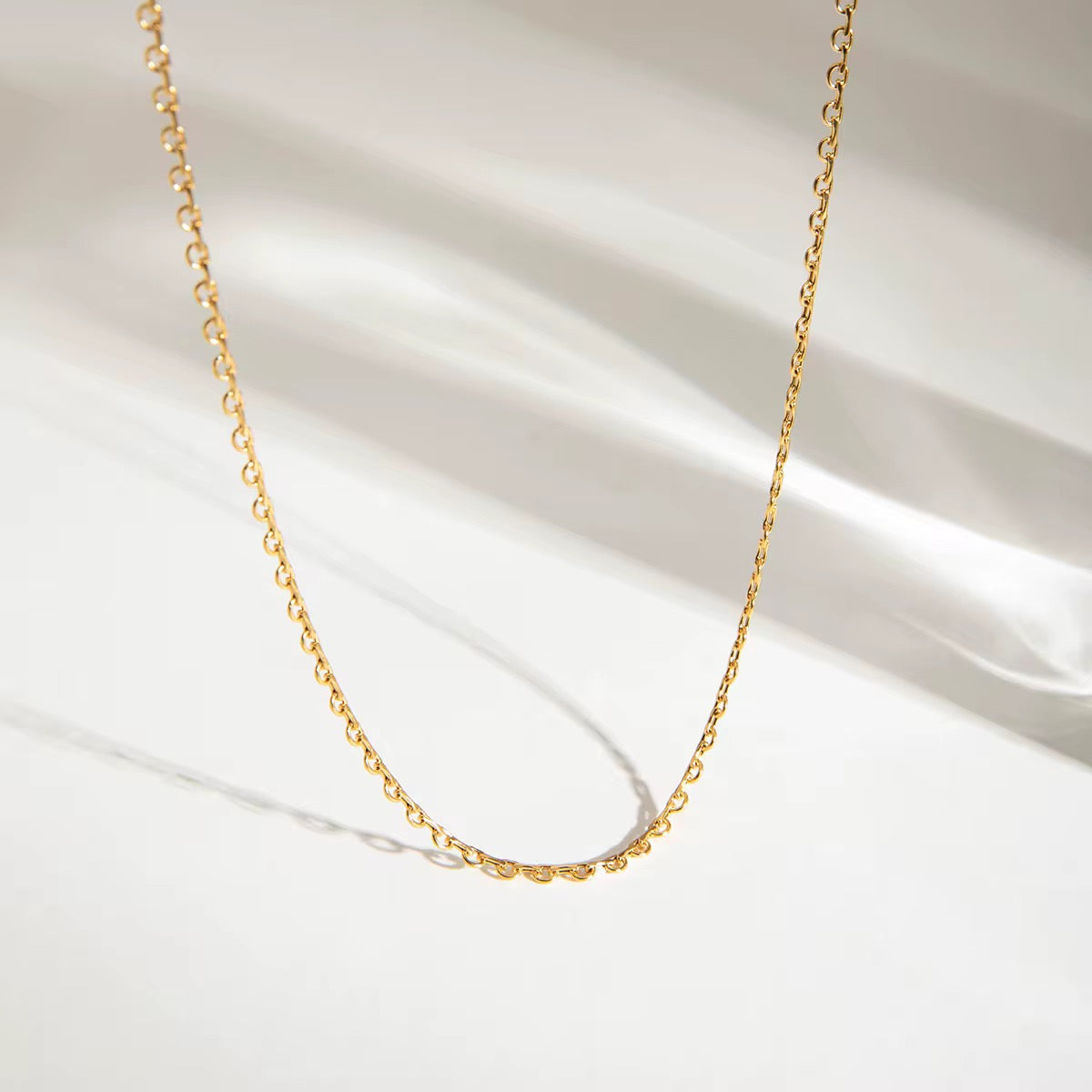 Antique Circle Link Chain
