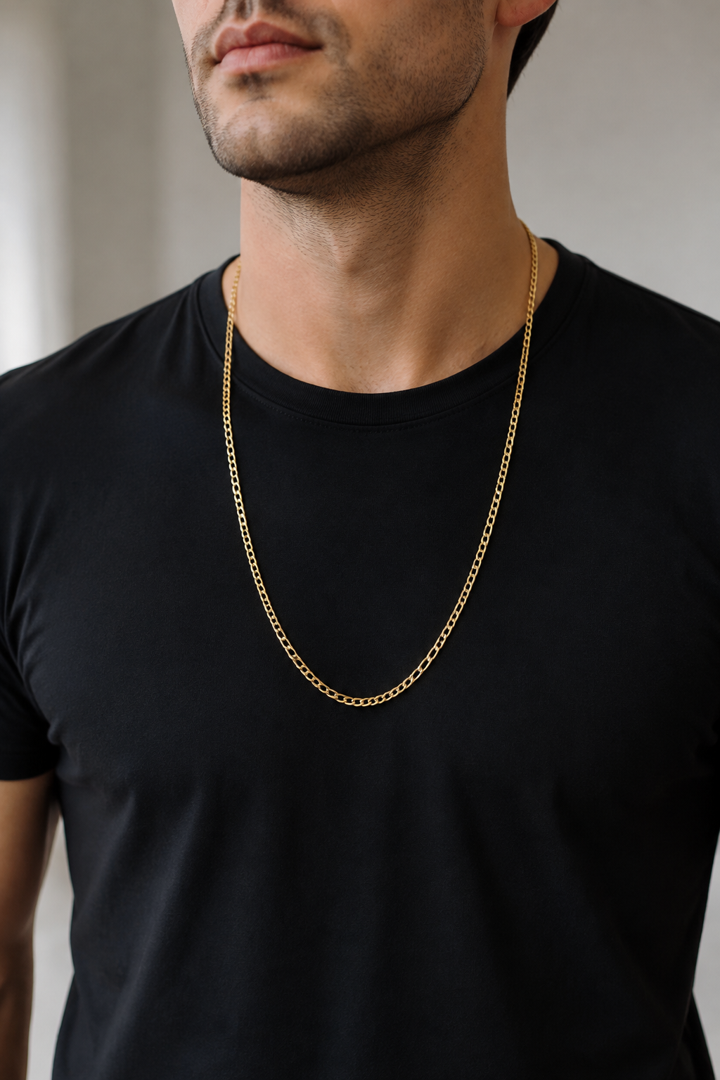 DADDY Men’s Figaro Gold Chain