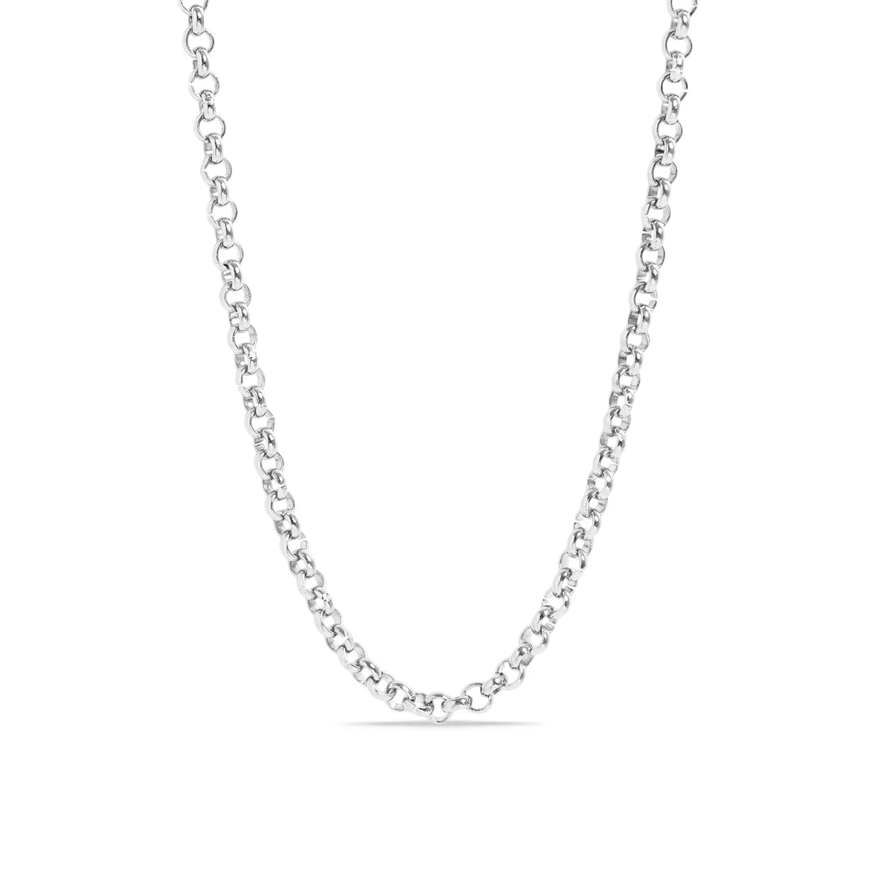 DADDY Men’s Rolo Silver Chain