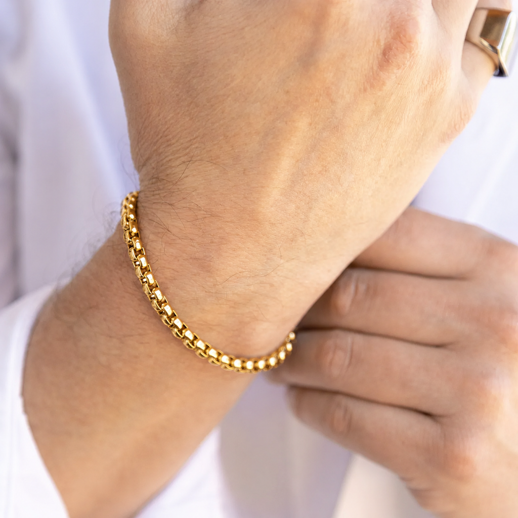 DADDY Men’s Box Chain Bracelet
