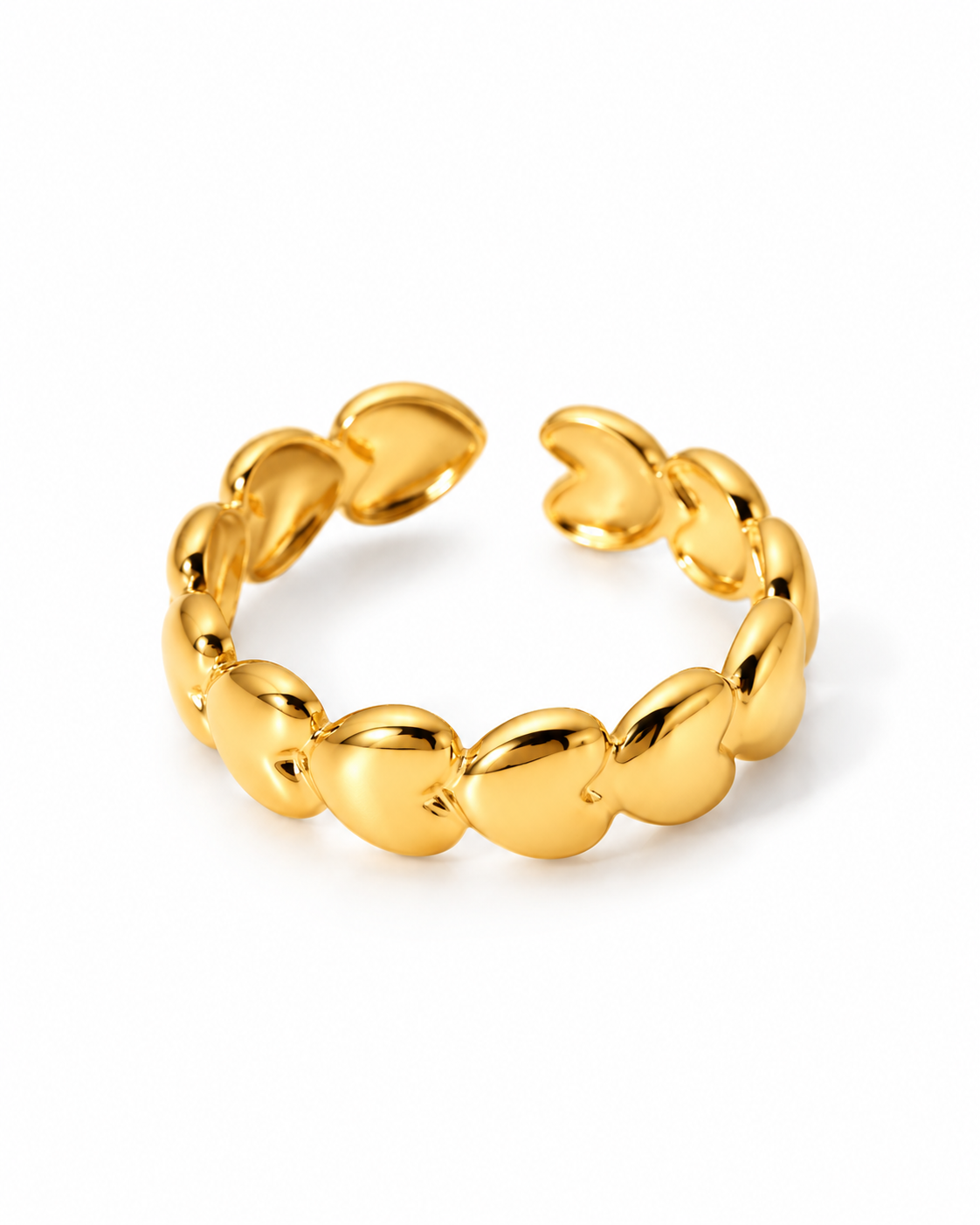 Pillow Hearts Ring