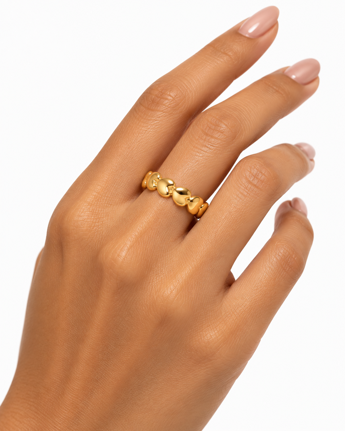 Pillow Hearts Ring