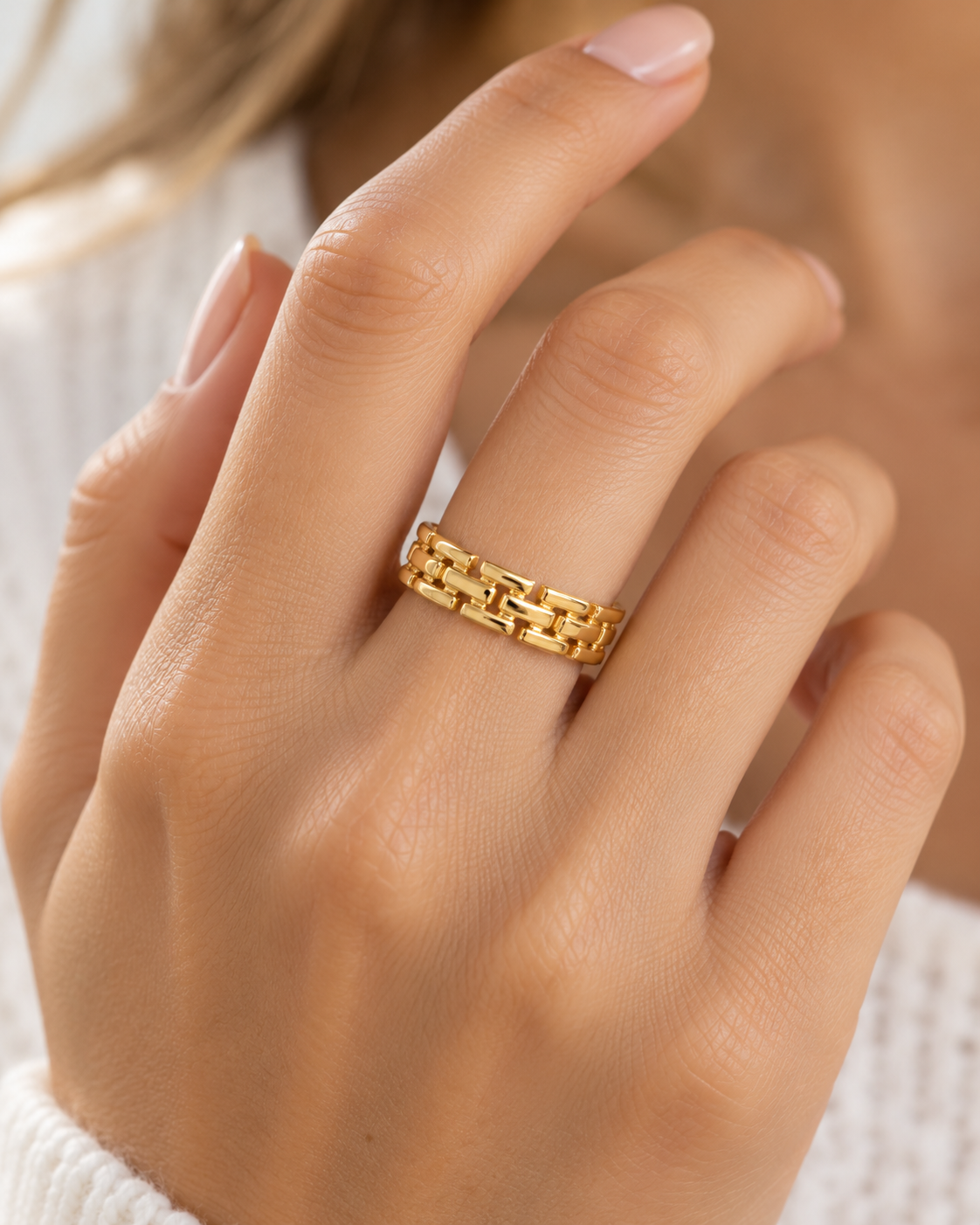 Donatella Gold Ring