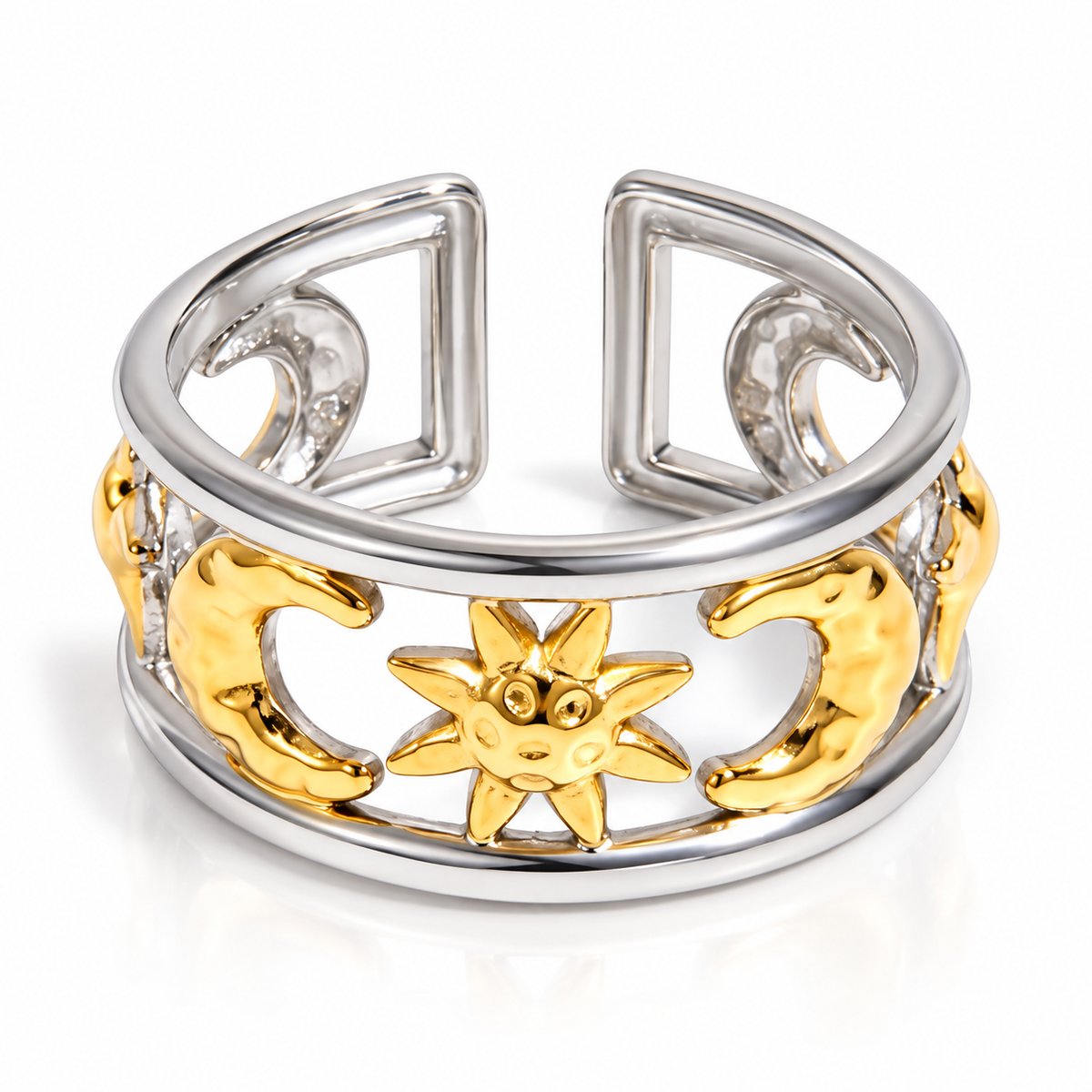 Celeste Mixed Band Ring