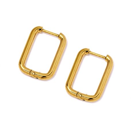 Square Gold Huggies