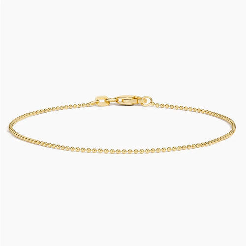 Dainty Dotted Gold Bracelet