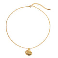 Ariel Shell Gold Pendant