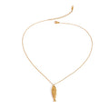 Golden Fish Pendant Necklace