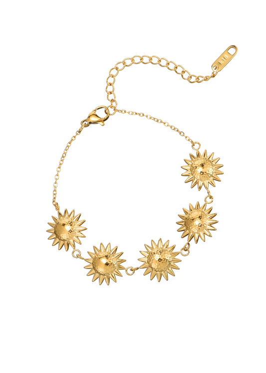 Sunflower Gold Bracelet