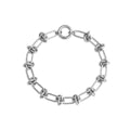 Silver Barbed Wire bracelet