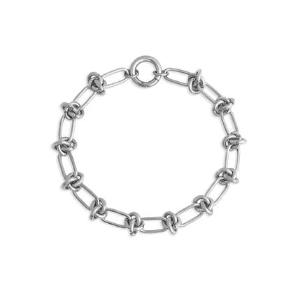 Silver Barbed Wire bracelet