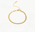 Gold Fishbone Bracelet