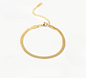 Gold Fishbone Bracelet