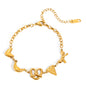 Gold Foodie Bracelet