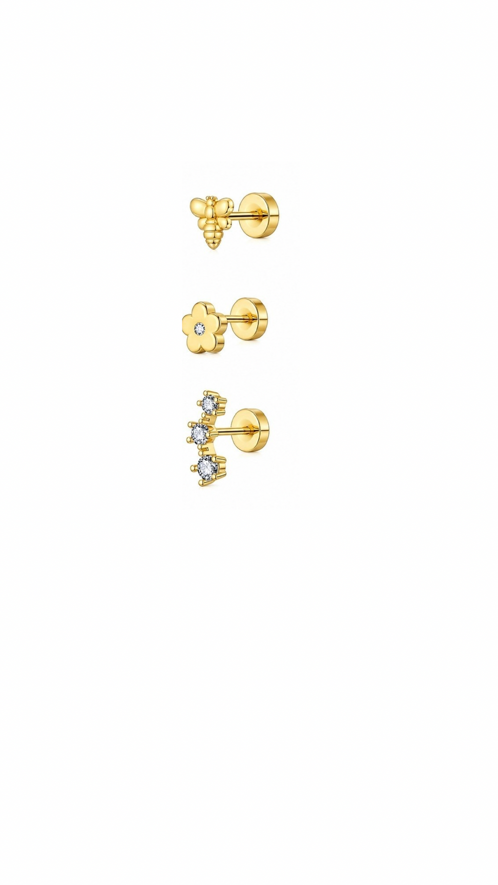 Honey Bee Flat back Studs