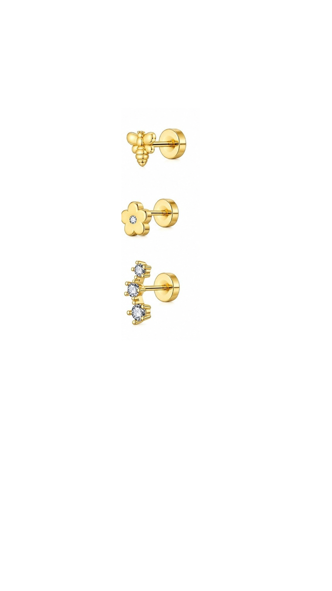 Honey Bee Flat back Studs