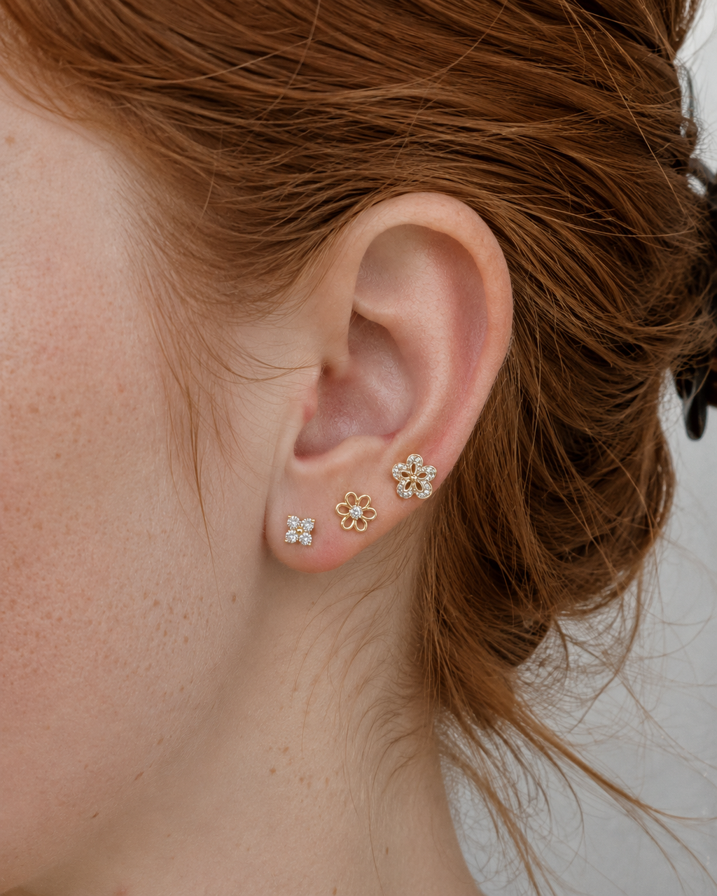 Wildflower Flat Back Studs