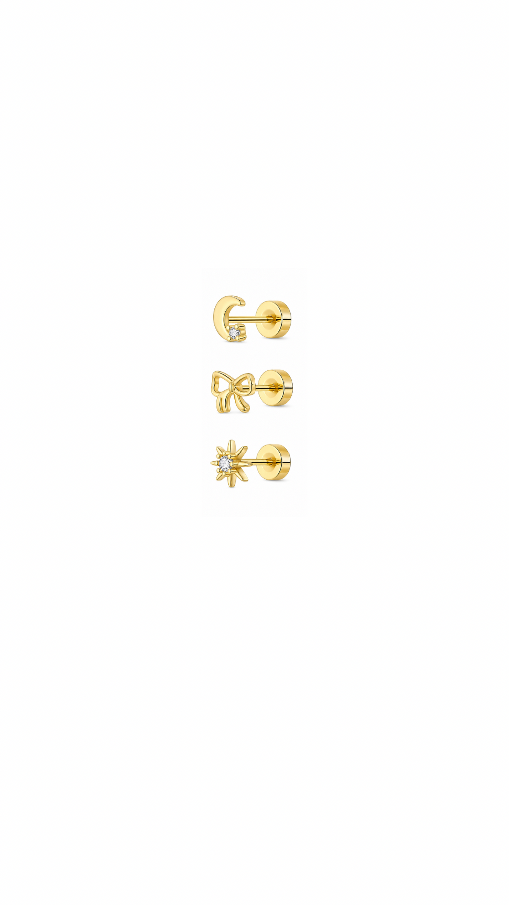 Starry Night Flat Back Studs