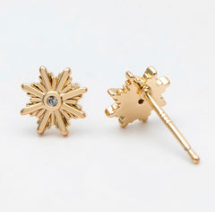 Alexis Studs 18k Gold dipped