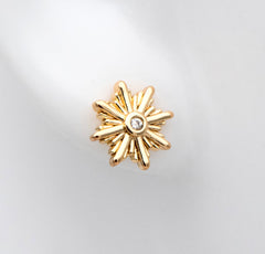 Alexis Studs 18k Gold dipped